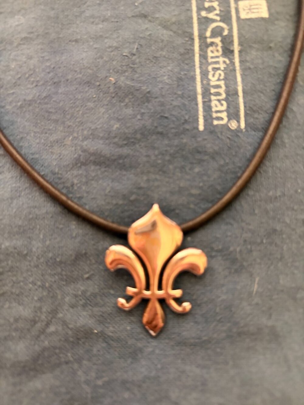 James Avery Fleur De Lis Necklace